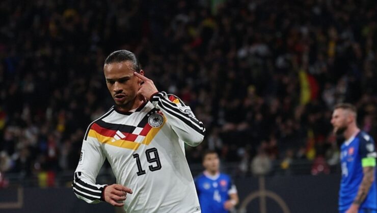 Leroy Sane milli takımda coştu! Yıldız isimden art arda goller