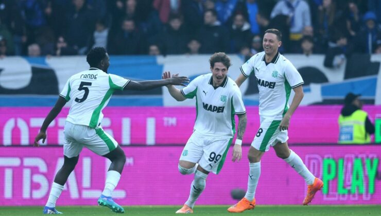 Sassuolo deplasmanda Atalanta’yı devirdi!