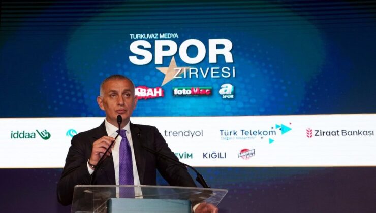 TFF Başkanı İbrahim Hacıosmanoğlu Turkuvaz Medya Spor Zirvesi’nde konuştu