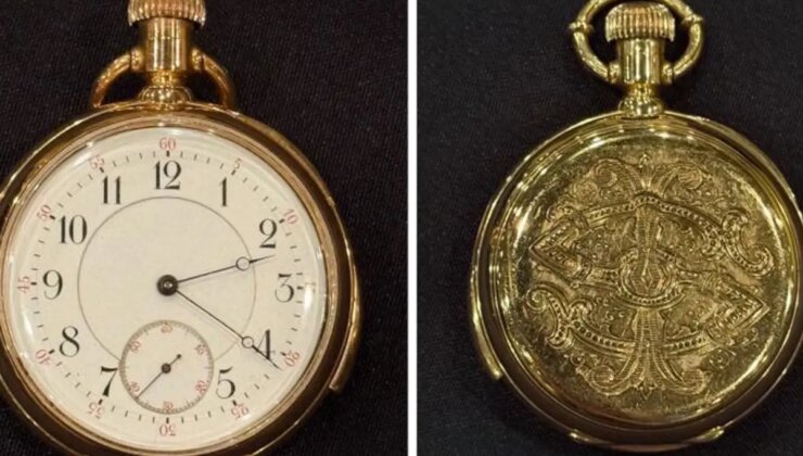 Titanic faciasından kalan altın cep saati rekor fiyata alıcı buldu