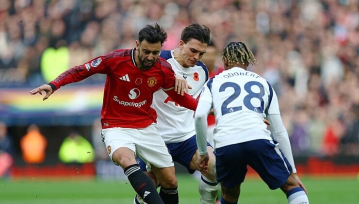 Tottenham ile Manchester United puanları paylaştı