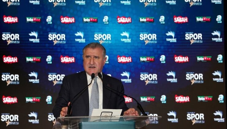 Türkiye Cumhuriyeti Gençlik ve Spor Bakanı Osman Aşkın Bak Turkuvaz Medya Spor Zirvesi’nde konuştu