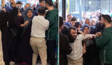 Yeni açılan mağaza ürünleri 10 liradan satışa sundu, büyük izdiham yaşandı