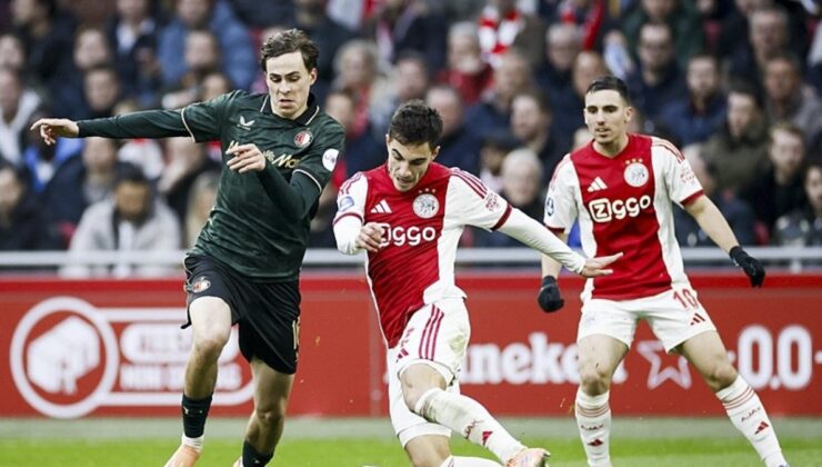 Ajax derbide Feyenoord’u mağlup etti!