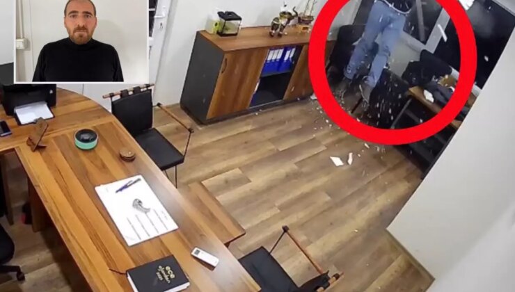 Alçıpanın üzerine basınca zemin çöktü, alt kata düştü