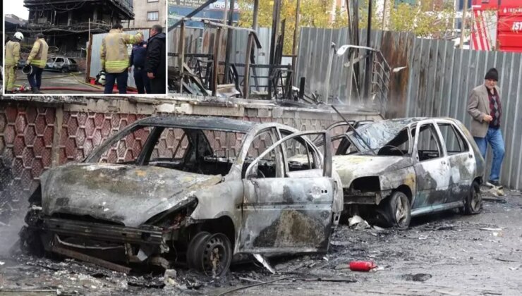 Araçtaki yangın önünde park ettiği kafeyi küle çevirdi: Yarın açılışını yapacaktık