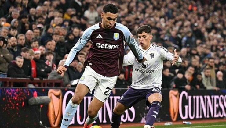 Aston Villa evinde Manchester United engelini geçti!