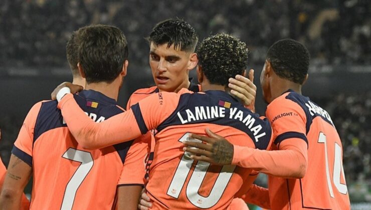 Barcelona, Real Betis deplasmanında 5 golle kazandı