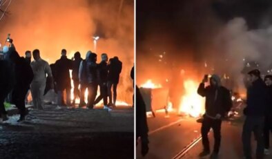 Bulgaristan alev alev! On binlerce kişi sokaklara döküldü