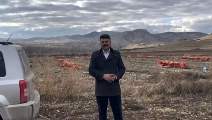 Çuvallar dolusu patatesi sokağa döken başkan yeniden gündemde