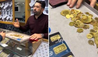 Kuyumcu, kendisine getirilen bir çanta altını kabul etmedi: Bu vebali alamam