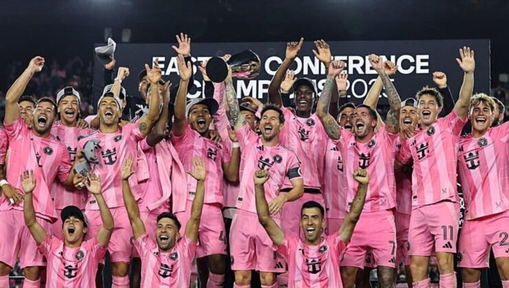 Lionel Messi’li Inter Miami, MLS Doğu Konferansı şampiyonu oldu!