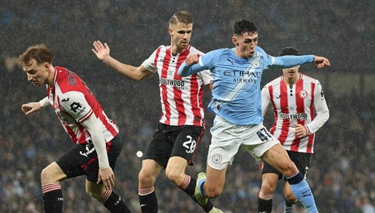 Manchester City Lig Kupası’nda Brentford’ı saf dışı bıraktı!