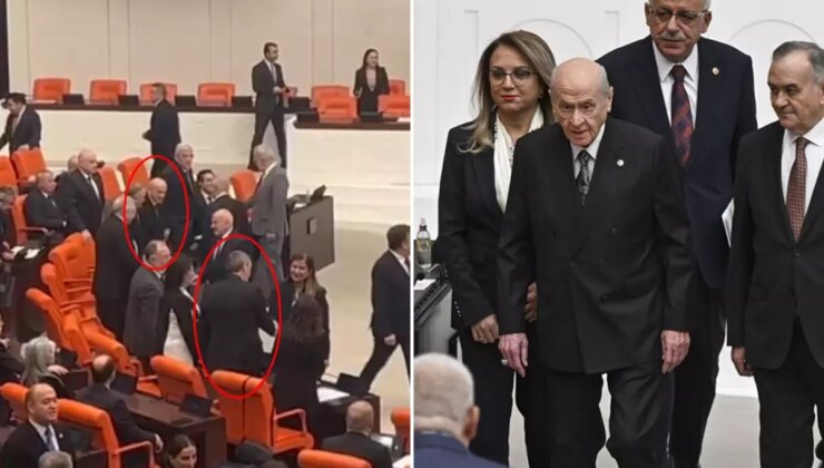 Meclis’teki bütçe maratonunun son gününe damga vuran an! Tokalaşmadılar