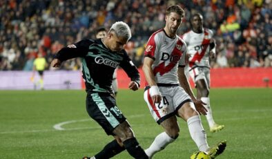 Rayo Vallecano ile Real Betis berabere kaldı!