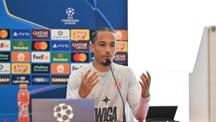 Şampiyonlar Ligi maçı öncesi Monaco’nun son antrenmanı basına açık yapıldı