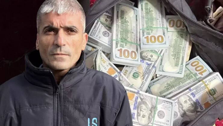 Temizlik yaparken ağacın dibinde içi dolar dolu paket buldu