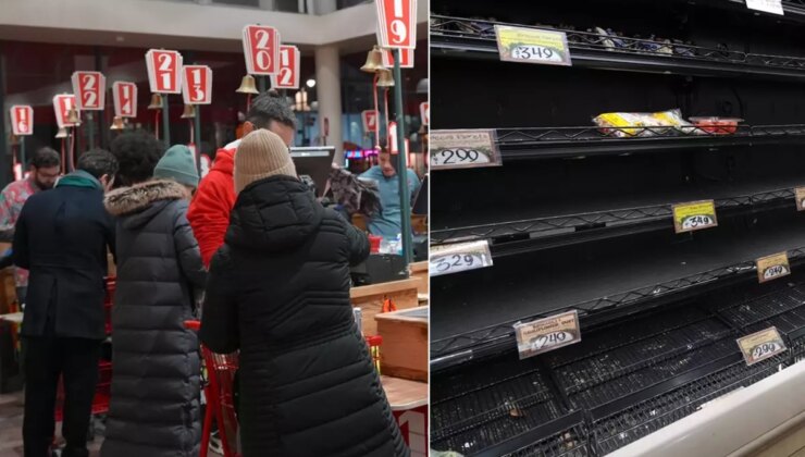 ABD’de "felç edici buz fırtınası" alarmı! Marketler talan edildi, Haberler.com Washington Temsilcisi o anları aktardı