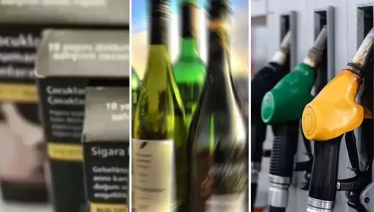 Akaryakıt, sigara ve alkollü içeceklerde ÖTV zammı belli oldu