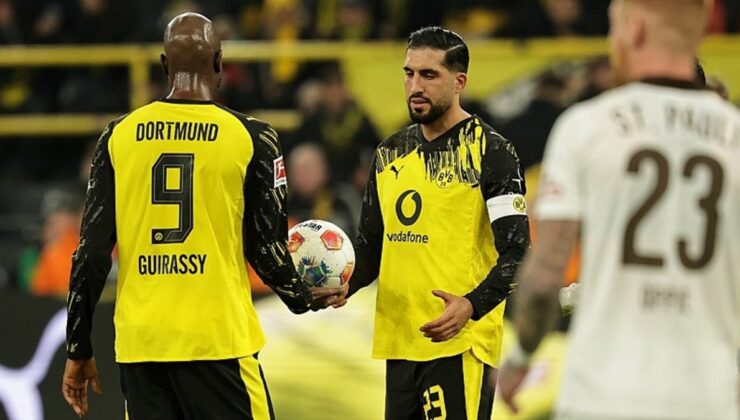 Borussia Dortmund evinde St. Pauli’yi son dakikada yıktı!