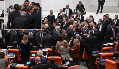 Meclis’te yumruklaşmaya varan kavga! Oturuma iki kez ara verildi