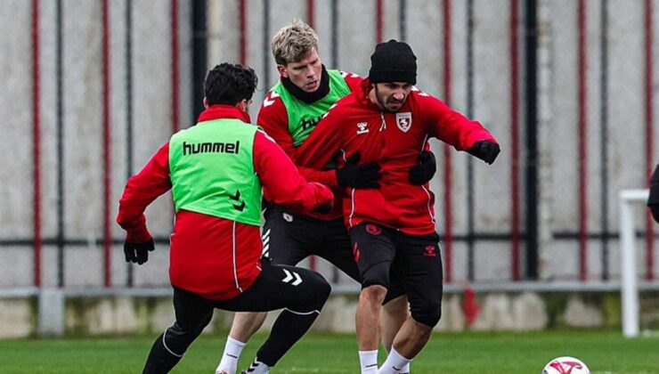 Samsunspor, Fenerbahçe maçının hazırlıklarını sürdürdü