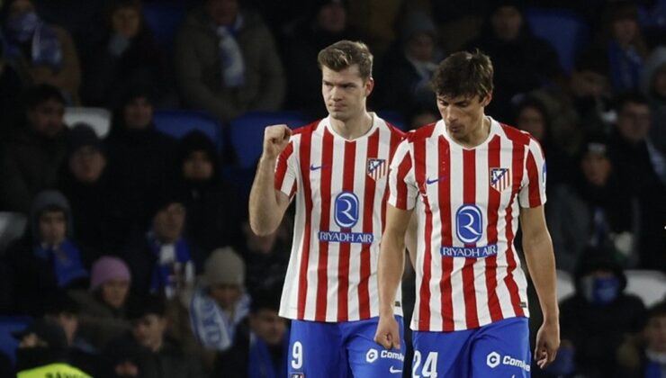 Sörloth’un gol attığı maçta Atletico Madrid, Real Sociedad ile berabere kaldı!