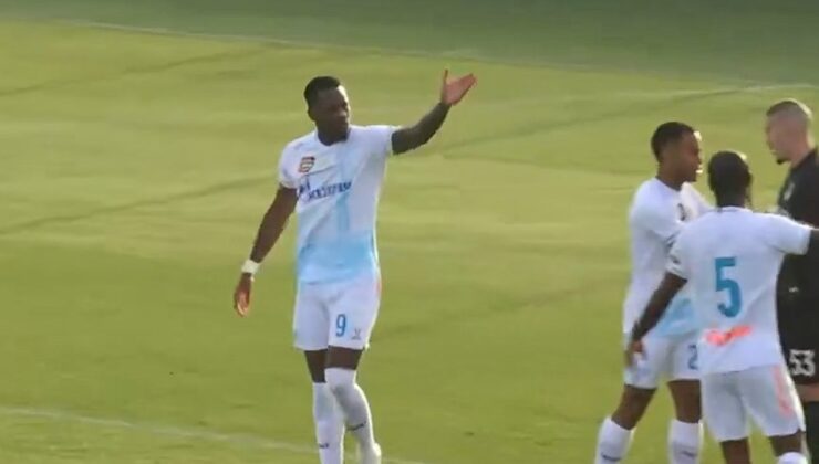 Jhon Duran yeni takımı Zenit ile çıktığı ilk maçta kavga etti! İşte o anlar