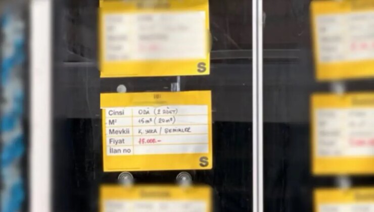 Karşıyaka’da metrekaresi 1000 liraya kiralık oda