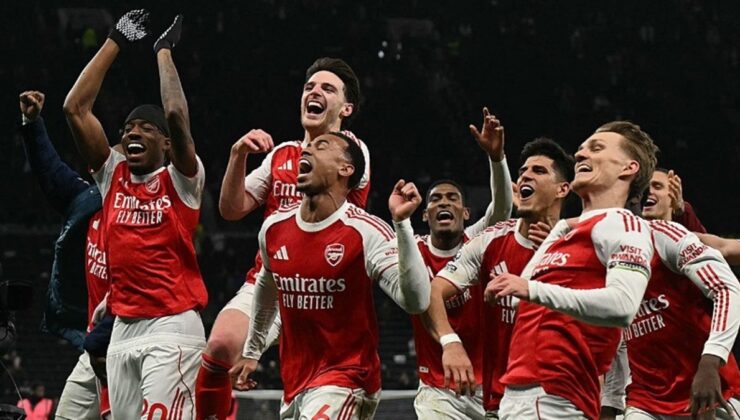 Londra derbisinde kazanan Tottenham’ı yenen Arsenal oldu
