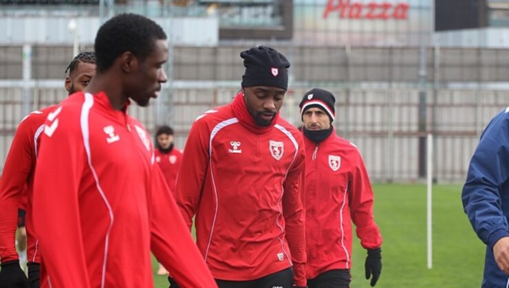 Samsunspor, Shkendija rövanşı için hazırlıklarını tamamladı