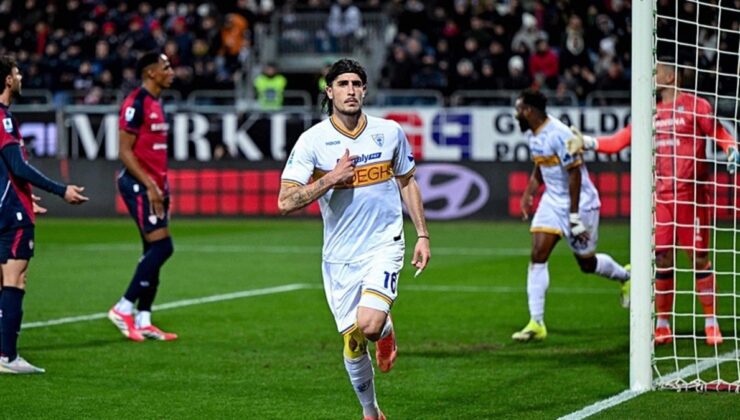 Semih Kılıçsoylu Cagliari, Lecce’ye mağlup!