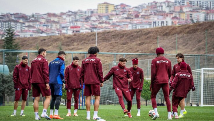 Trabzonspor’da Gaziantep FK maçı hazırlıkları sürdü