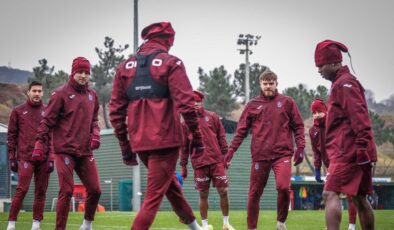 Trabzonspor’da Mısırlı.com.tr Fatih Karagümrük maçı hazırlıkları bitti