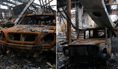 70 lüks araç küle döndü! Zarar inanılmaz boyutta