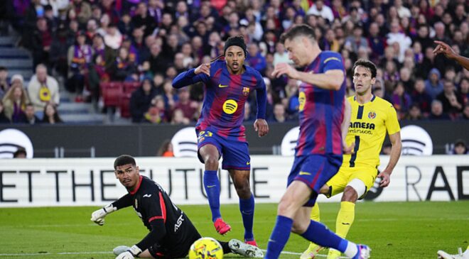 Barcelona, Villarreal’i 4 golle geçti