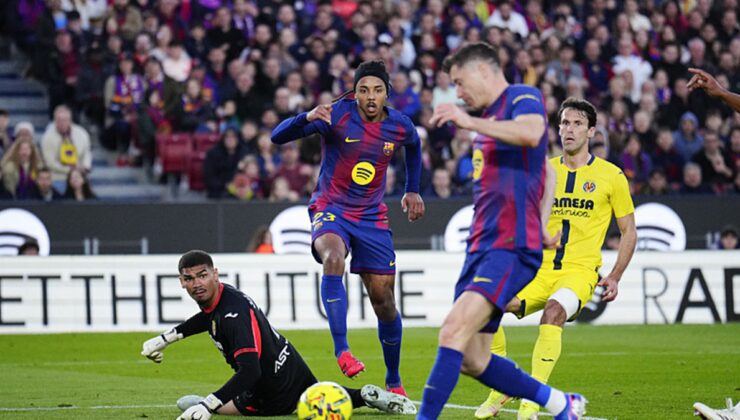 Barcelona, Villarreal’i 4 golle geçti