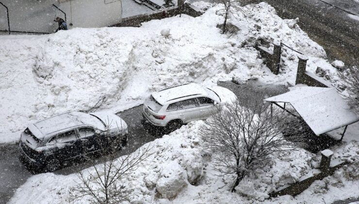 Bitlis’te kar etkili oldu