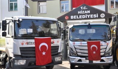 Hizan Belediyesi araç filosunu genişletiyor