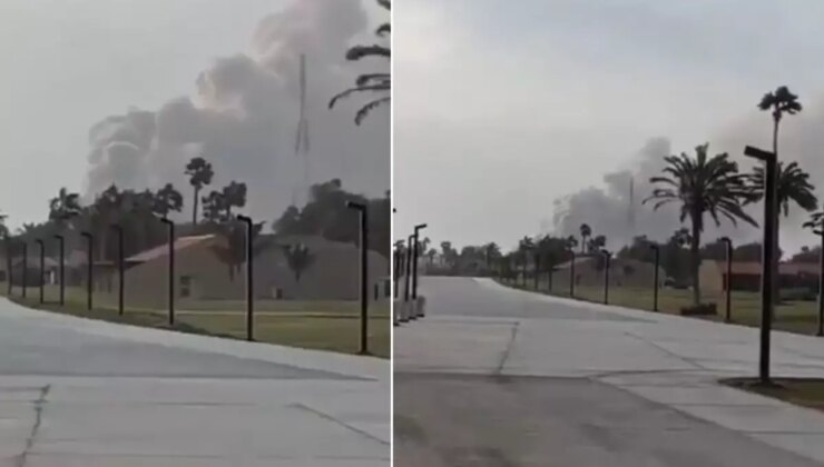 İran, Suudi Arabistan petrolünün kalbini vurdu! Aramco rafinerisinden dumanlar yükseliyor