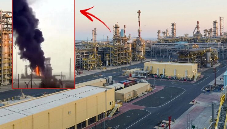 Kuveyt’teki Mina Abdullah petrol rafinerisine İHA saldırısı! Yangın çıktı