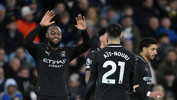 Manchester City’ye tek gol yetti