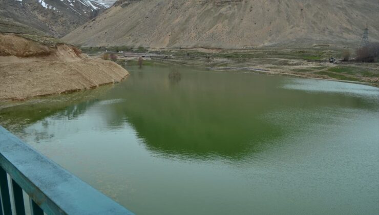 Adilcevaz Belediye Başkanı Akbaba, sulama göleti projesini incelendi
