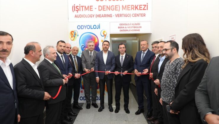 Bitlis-Tatvan Devlet Hastanesi’nde Odyoloji Merkezi hizmete açıldı