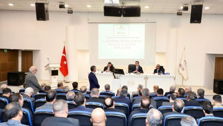 Bitlis’te İl Koordinasyon Kurulu Toplantısı yapıldı