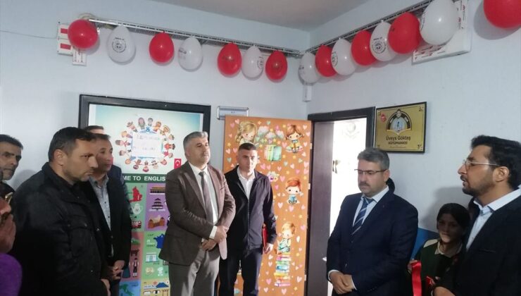 Güroymak’ta Üveys Göktaş adına kütüphane açıldı