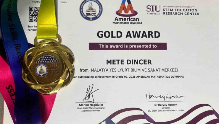 Malatyalı öğrencilerden uluslararası matematik başarısı