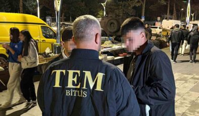 Bayram öncesi Tatvan’da yoğun güvenlik uygulaması