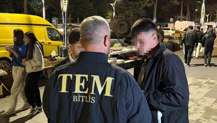 Bayram öncesi Tatvan’da yoğun güvenlik uygulaması