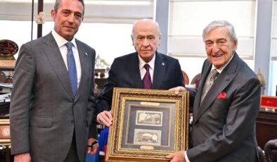 Koç Ailesi’nin Bahçeli’ye verdiği hediyenin sırrı! Değeri dudak uçuklatıyor